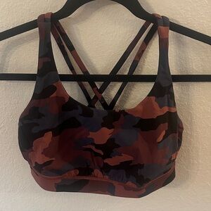 Lululemon Camo Energy Bra